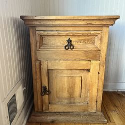 Wood End Table