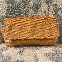 Yellow Matte Sequence Clutch - Deux Lux 