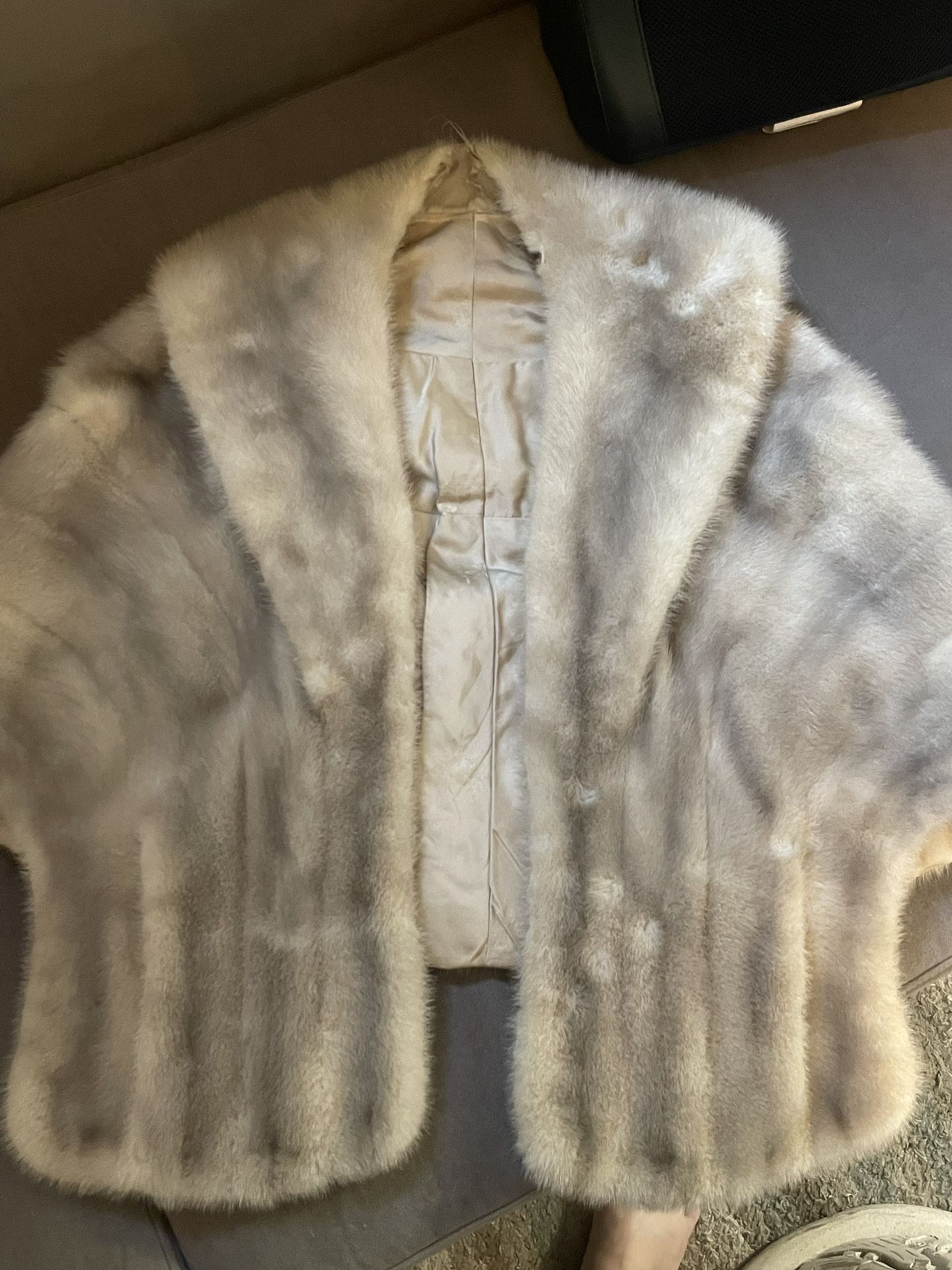 Vintage Mink Shawl