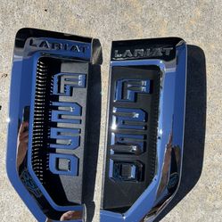 2019 Ford F250 Lariat Side Badges Chrome