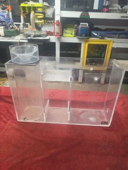 Aquarium sump filtration
