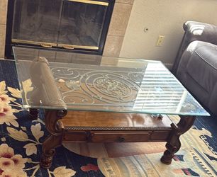 Glass Coffee table
