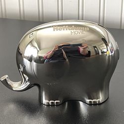 Disney Silver Elephant Coin Bank Collector