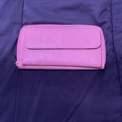 pink wallet