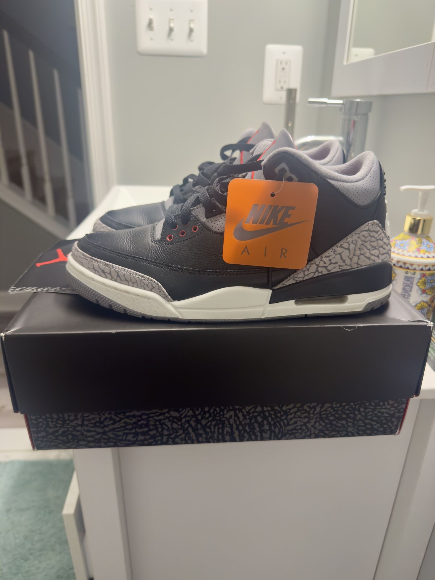 Air Jordan 3 Retro “Black Cement”
