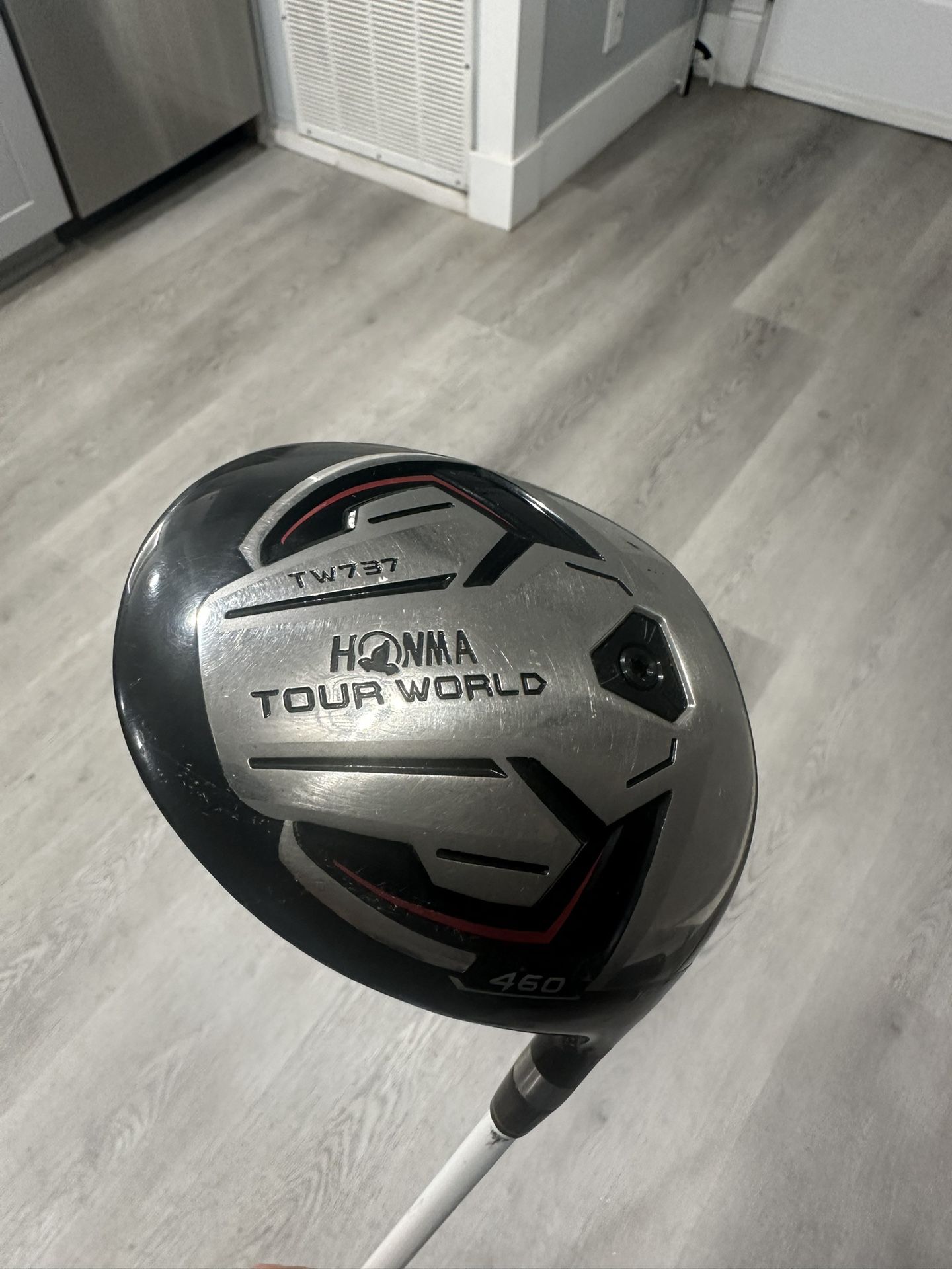 HONMA Tour World TW737 Golf Driver 10.5* w/DEUS Matrix 50 S Graphite Shaft - Made in Japan (EUC) 