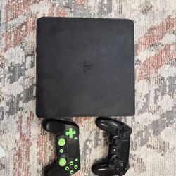 PS4 Slim 500GB Bundle – 2 Controllers + 9 Games