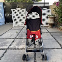 Disney Mickey Mouse Umbrella Stroller Comfort Height (higher handles)