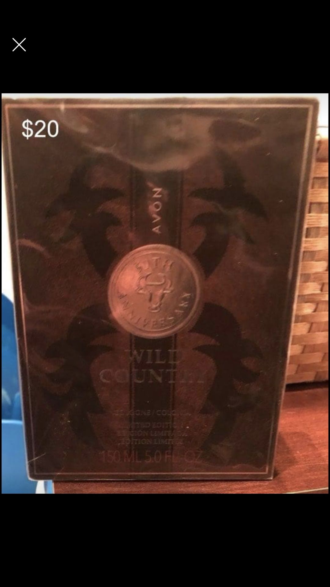 Avon Wild Country Limited Edition Boot Cologne