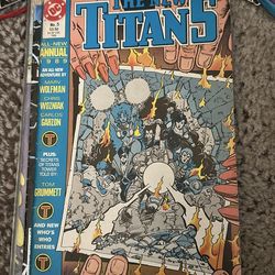DC comic The New Titans No.5