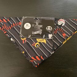 Nightmare Before Christmas Dog Bandana M