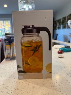 Mason Jar pitcher 64oz