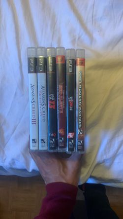 PS3 Games $25 All Together