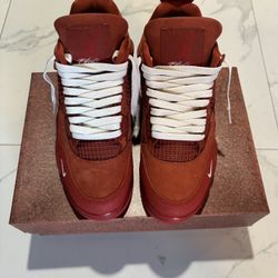 Air Jordan 4 “Brick by Brick” Red | Brand New DS | 100% Authentic | Fast Shipping (Miami FL)