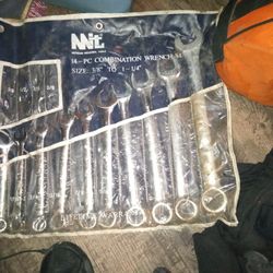 14 Piece Combination Wrench Set 