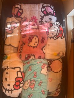 Hello kitty blankets