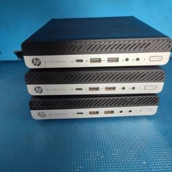 $80 Each for 1, $70 each for 2, $60 for 3+, Firm, Yes, It's Available, HP Elitedesk  Mini Desktop, AMD Ryzen 5 pro 3400g vega Graphics, 8gb ddr4 Ram