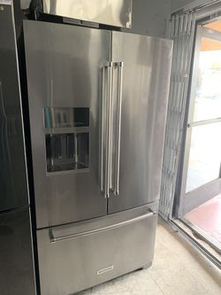 Kitchen aid French door in stainless steel