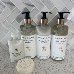 Bvlgari Shampoo, Condition & Body Set 