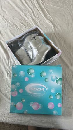 Metallic Soda Shoes boots