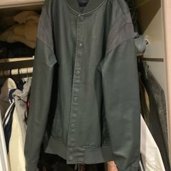 Green Leather Jacket