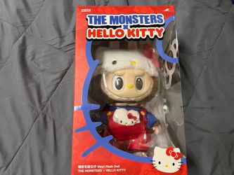 Pop Mart The Monsters Hello Kitty Labubu Big Plush (New)