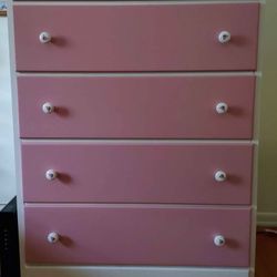 Vintage 5 Drawer Painted Dresser