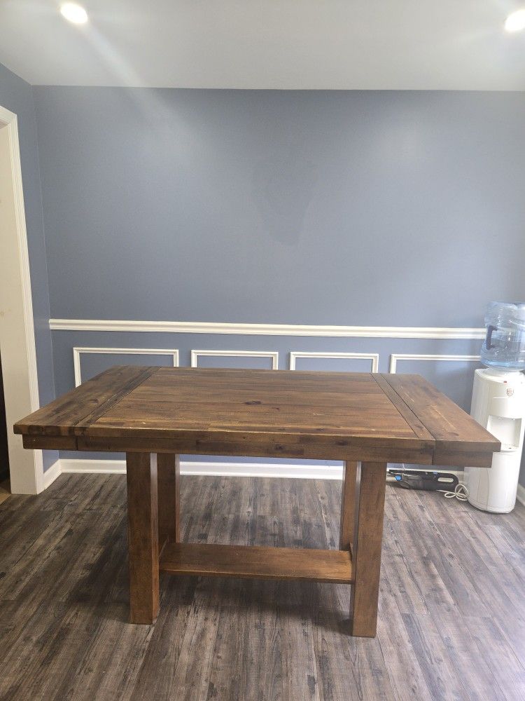 Wood Dining Table Seeats 6-8