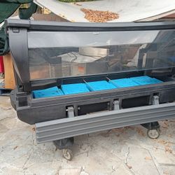 CAMBRO PORTABLE SALAD BAR/BEVERAGE STATION 