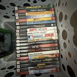 Ps2 And Xbox 1 Games 