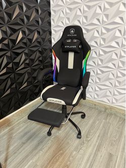 GTPLAYER Gaming Chair with RGB Lights