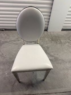 Silver Dining chair events