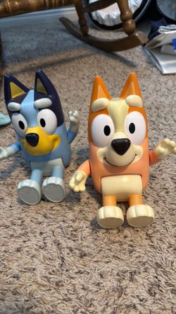 Bluey bingo figures large