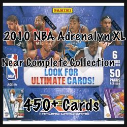 2010 NBA Panini Adrenalyn XL - Near Complete Card Collection (450+)