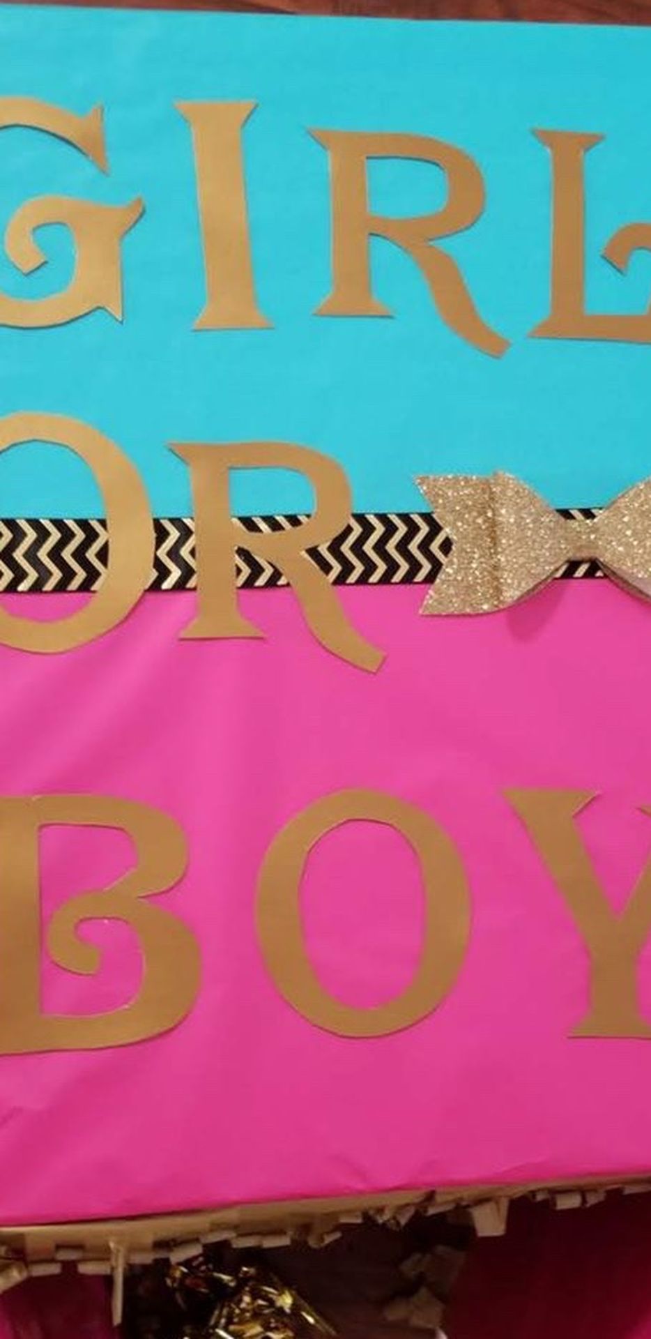 Gender Reveal Box