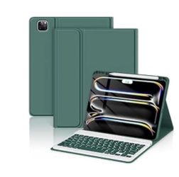 iPad Keyboard Magnetic Case (Green)