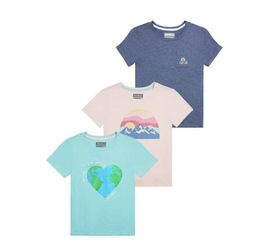 NWT Eddie Bauer Girl 3-pack T- Shirt Small