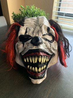 Evil Clown Halloween Mask 