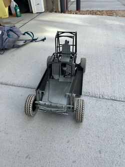 2000 Hasbro GI Joe Chenowth Desert Light Strike Vehicle Sand Dune Buggy 24"