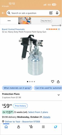 Sprayer gun with extra canister