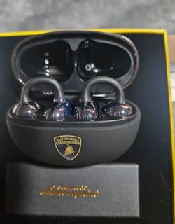 Automobili Lamborghini Wireless Earbuds with Charging Case