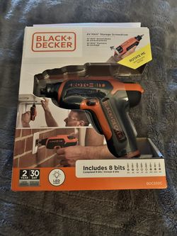 Black & Decker Cordless Screwdriver