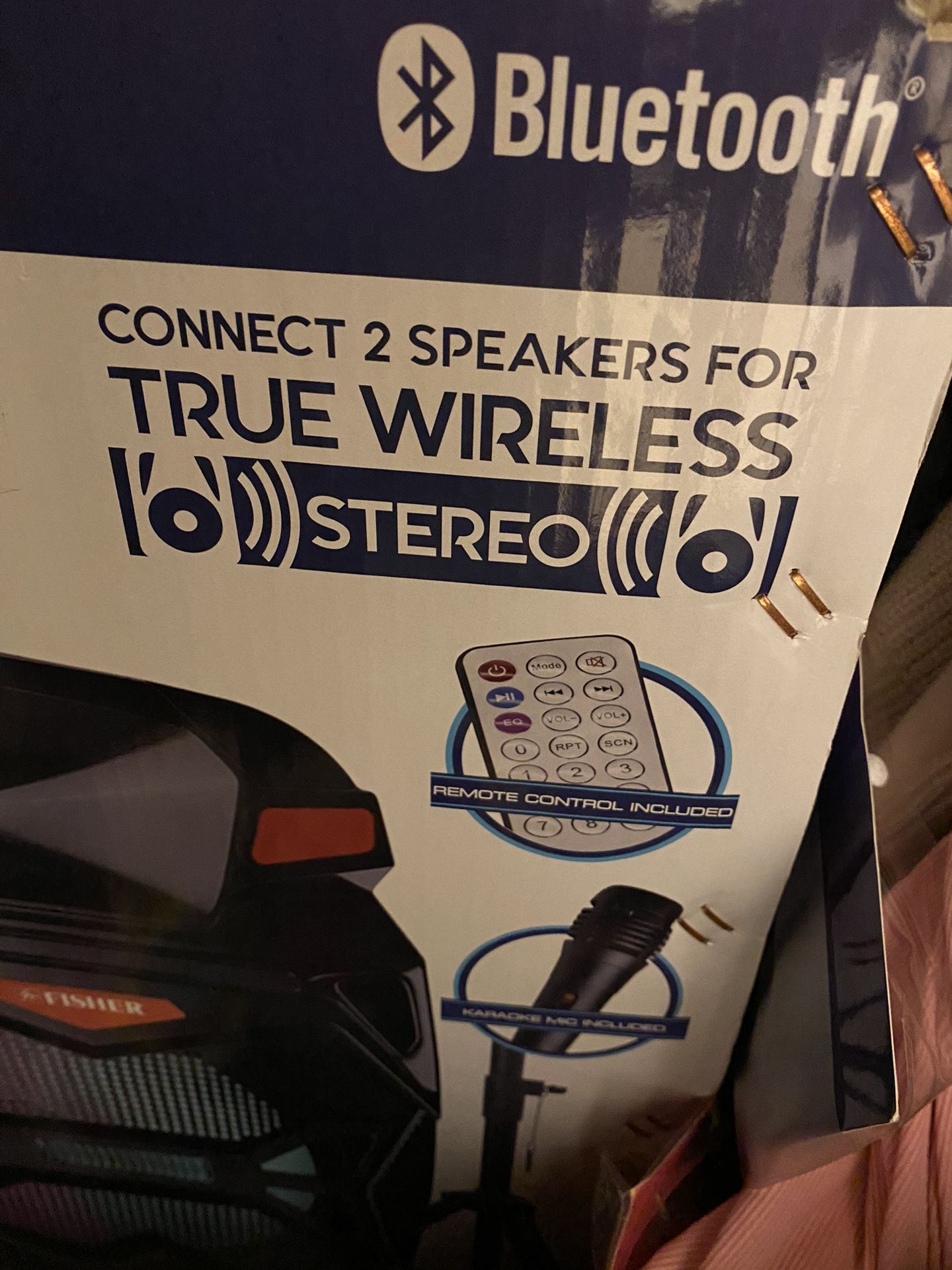 FISHER WIRELESS SPEAKER