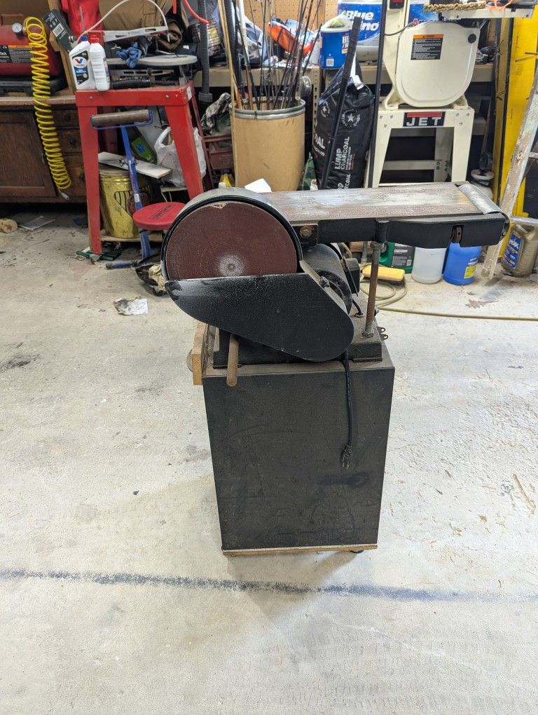 Belt And Disc Sander