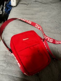Supreme Red Shoulder Bag