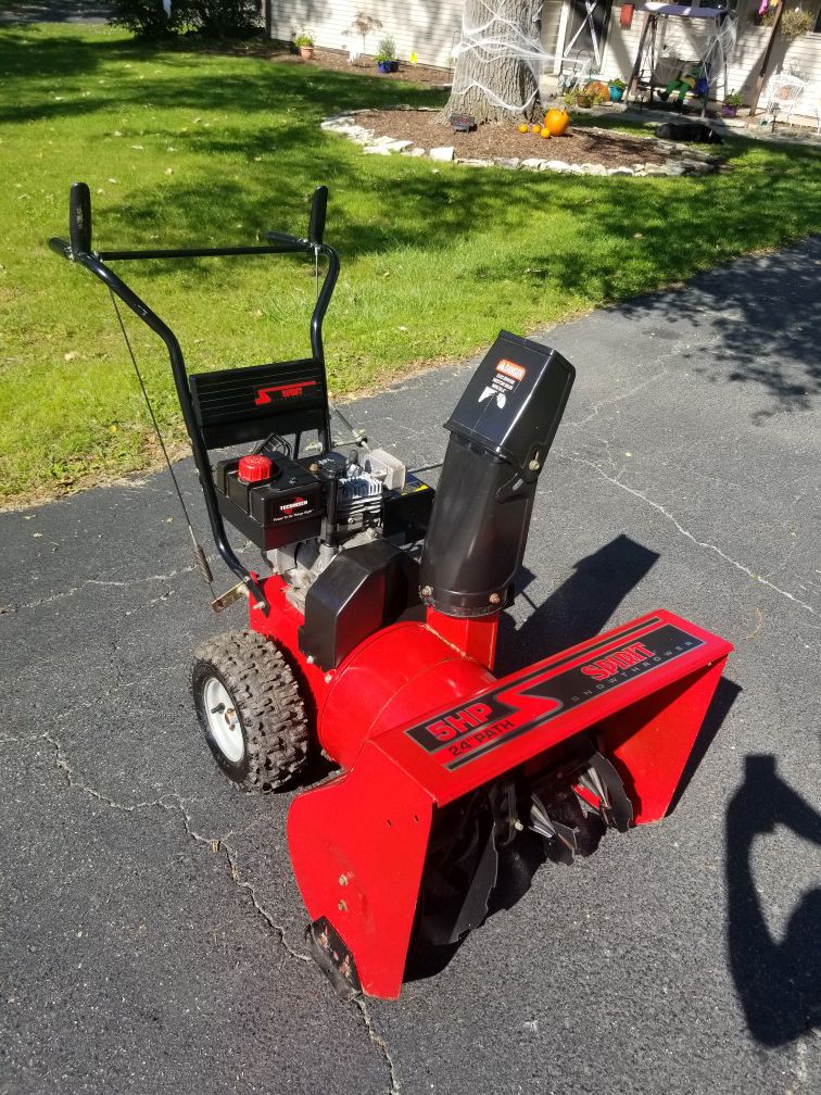 Two Stage 24" Snowblower