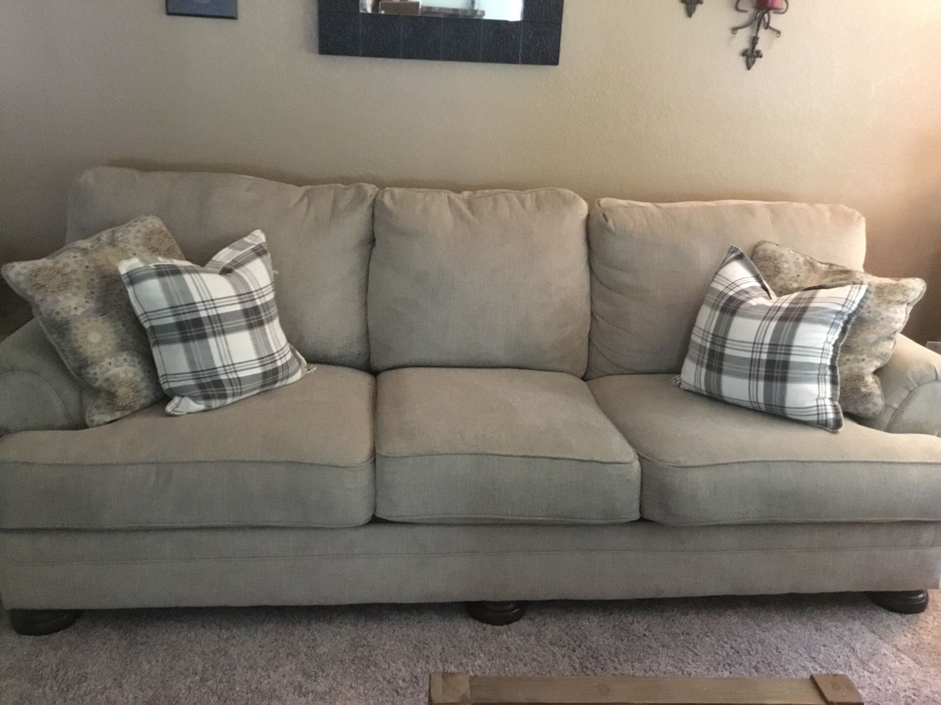 Ashley Brand Couch and Loveseat