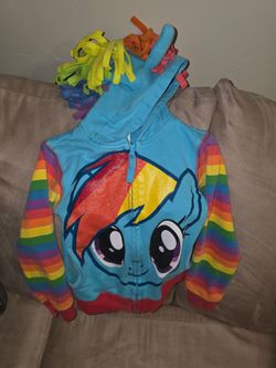 My Little Pony Rainbow Dash Hoodie 4T