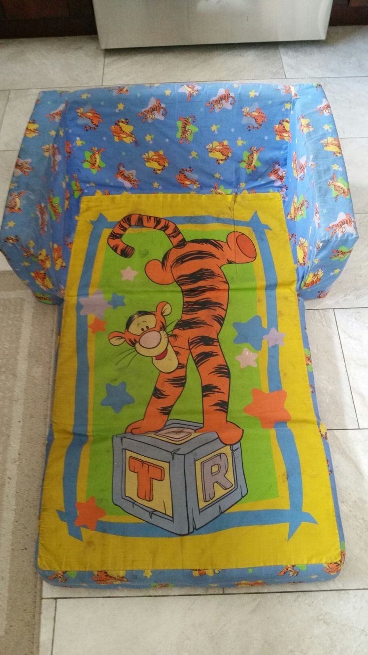 Tigger pull out bed/couch