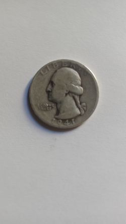 1941 Silver Quarter